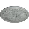 Ekena Millwork Bordeaux Ceiling Medallion (Fits Canopies up to 3 1/4"), 22 5/8"OD x 1 3/4"P CM22BO
